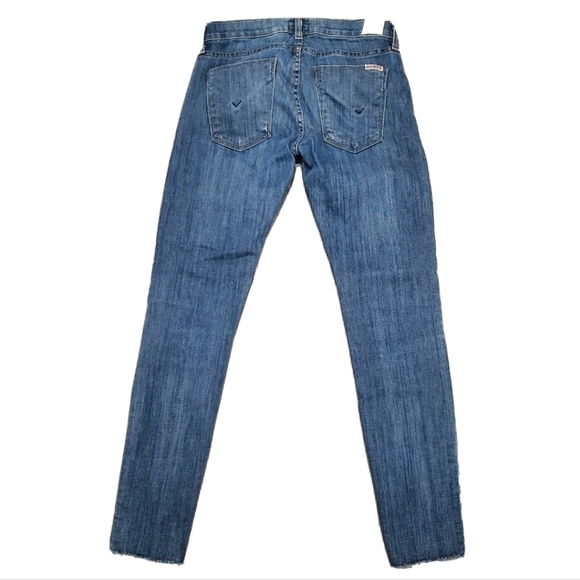 Hudson Crop Krista Raw Hem Jeans - Picture 3 of 5
